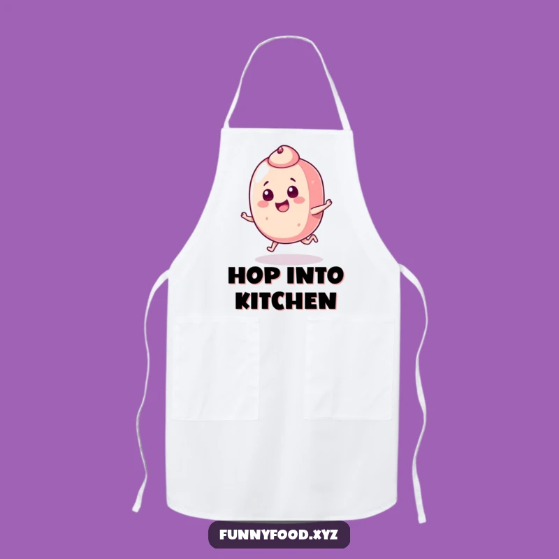 Funny Candy Hop Apron: Sweet Kitchen Wear for Playful Cooks