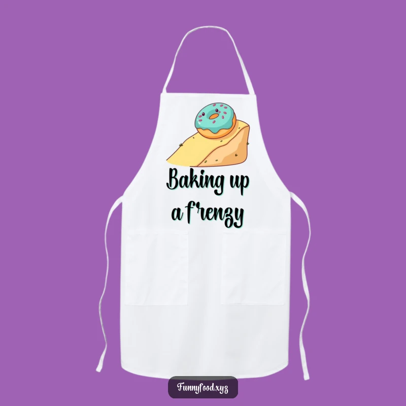 Funny Donut Rolling Apron: Bake with Joy and Sweetness