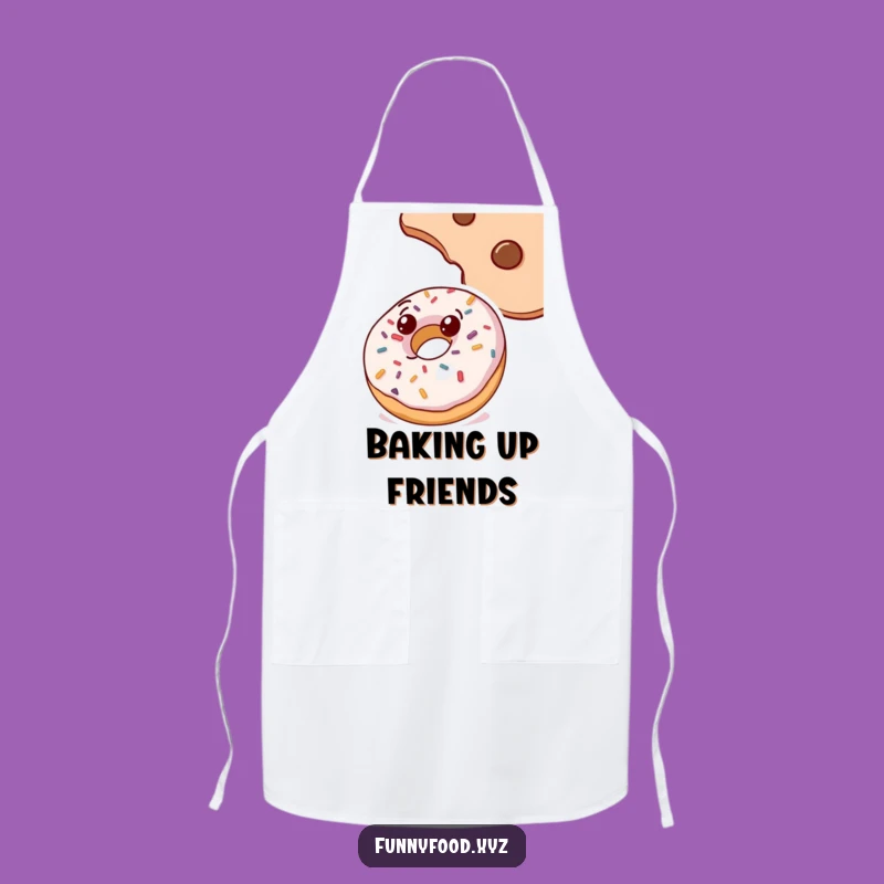 Funny Doughnut Cookie Quest Apron - Hilarious Kitchen Wear for Bakers