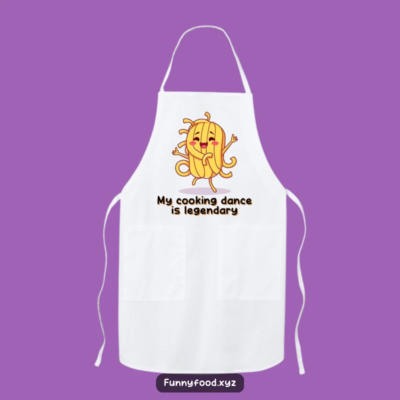 Funny Pasta Dance Apron: Cook Up Laughs in the Kitchen