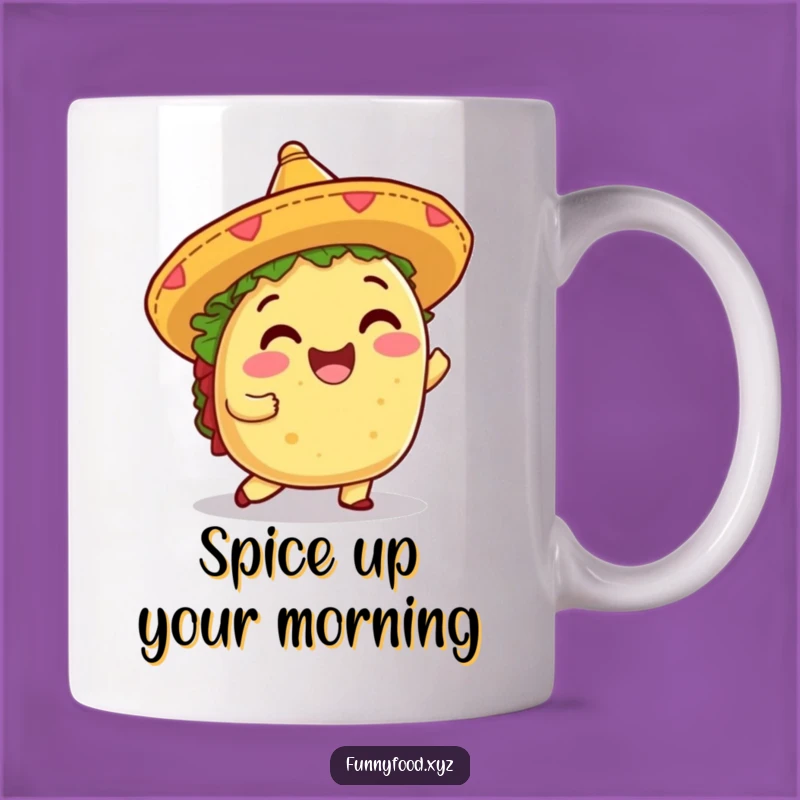 Funny Taco Shimmy Mug: Fiesta Fun with This Hilarious Mexican Food Treat