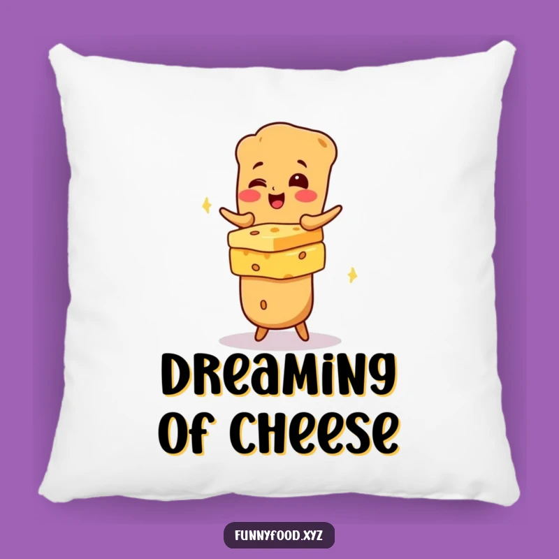 Funny Baguette Cheese Pillow: Cozy Comfort with a Cheesy Twist