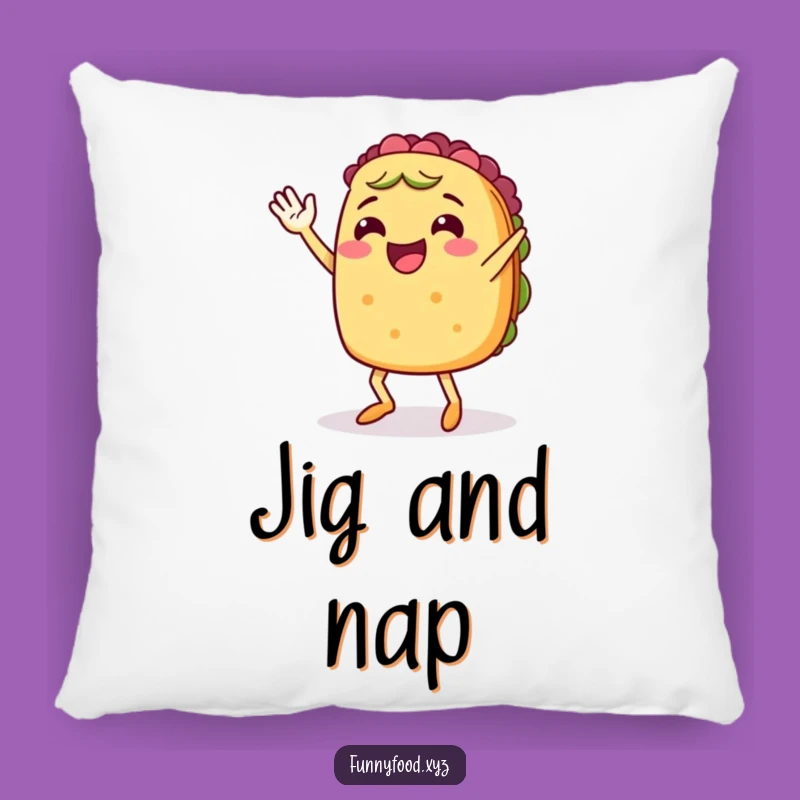 Funny Taco Jigging Pillow: Cozy Dancing Taco Cushion, Perfect Festive Gift!