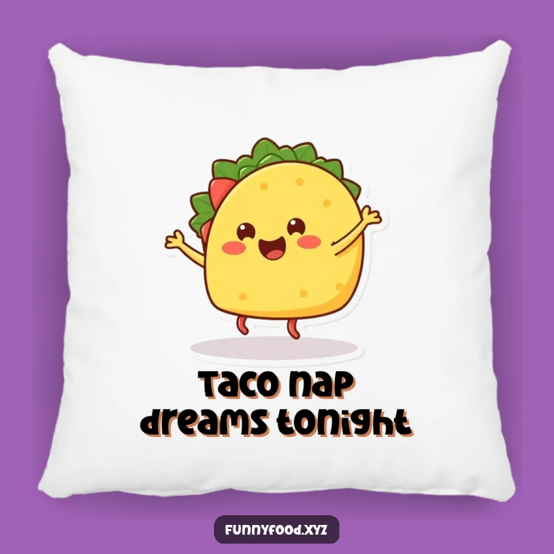 Funny Taco Dance Pillow: Add Comfort and Fiesta to Your Home