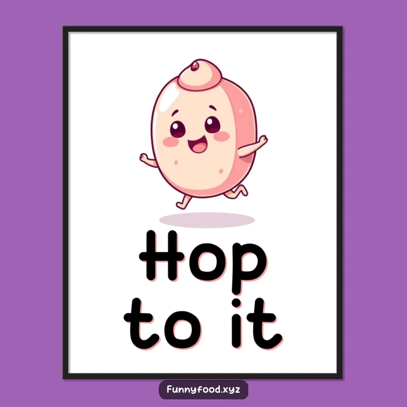 Funny Candy Hop Digital Art: Instant Playful Decor for a Cheerful Space