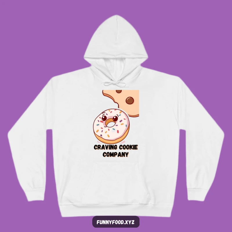 Funny Doughnut Wonder Hoodie - Cozy and Hilarious Treat Apparel