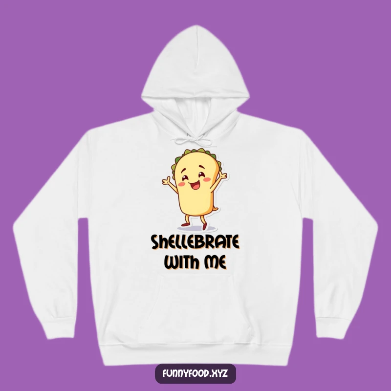 Funny Taco Hoodie: Cozy Taco Dancer Sweatshirt, Ideal Funny Gift for Fiesta Fans