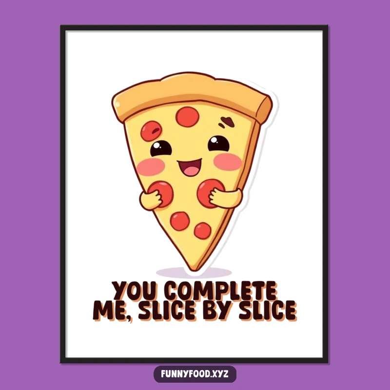 Free Printable Pizza Hug Art: Funny Downloadable Poster for Cozy Spaces