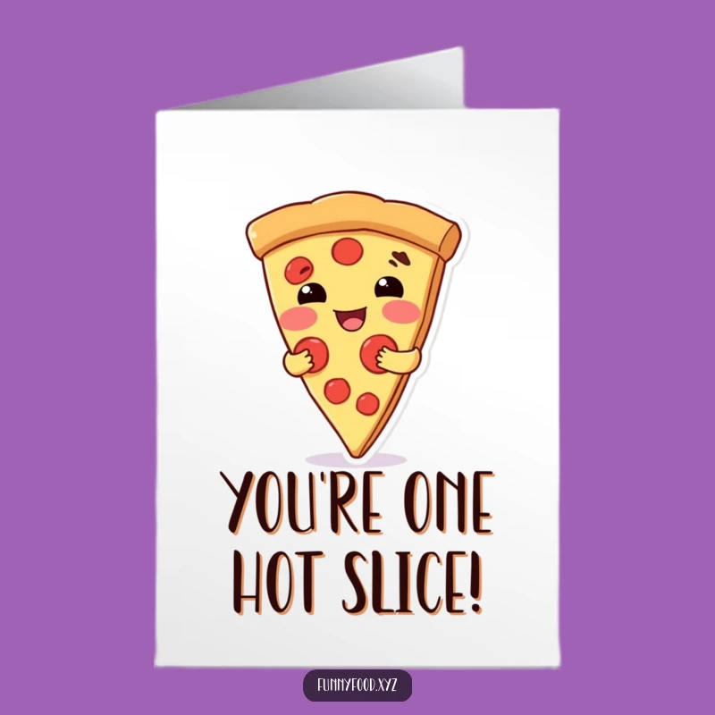 Free Printable Pizza Hug Birthday Card: Funny Downloadable Greeting for Party Lovers