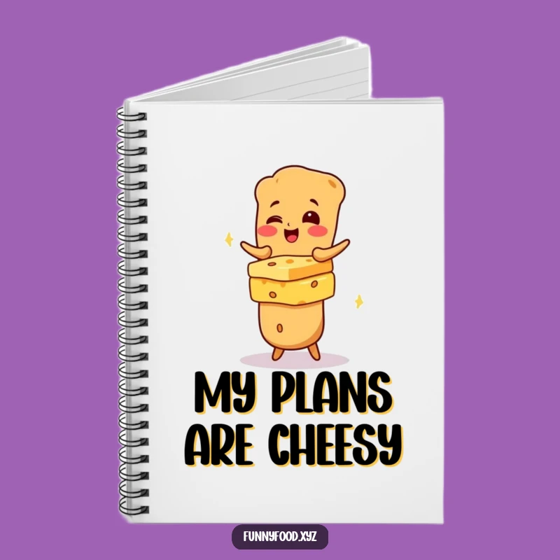 Funny Baguette Cheese Notebook: Jot Down Ideas with a Smile
