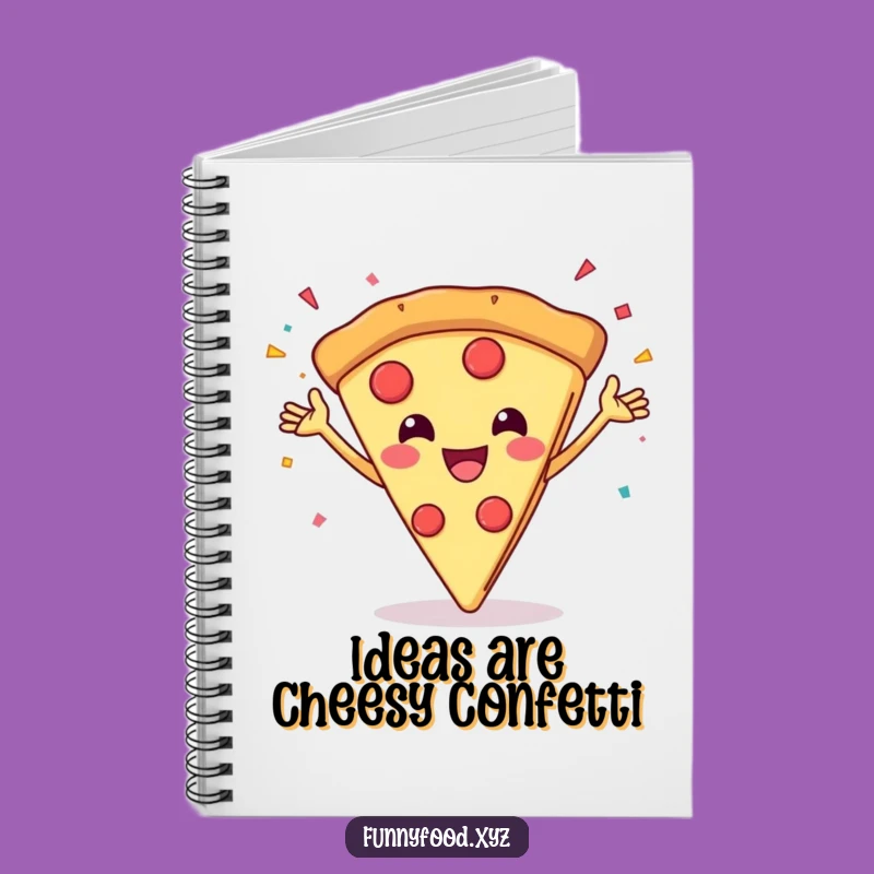 Funny Pizza Party Notebook: Jot Down Your Delicious Ideas