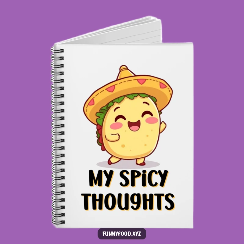 Funny Taco Shimmy Notebook: Jot Down Your Fiesta Plans