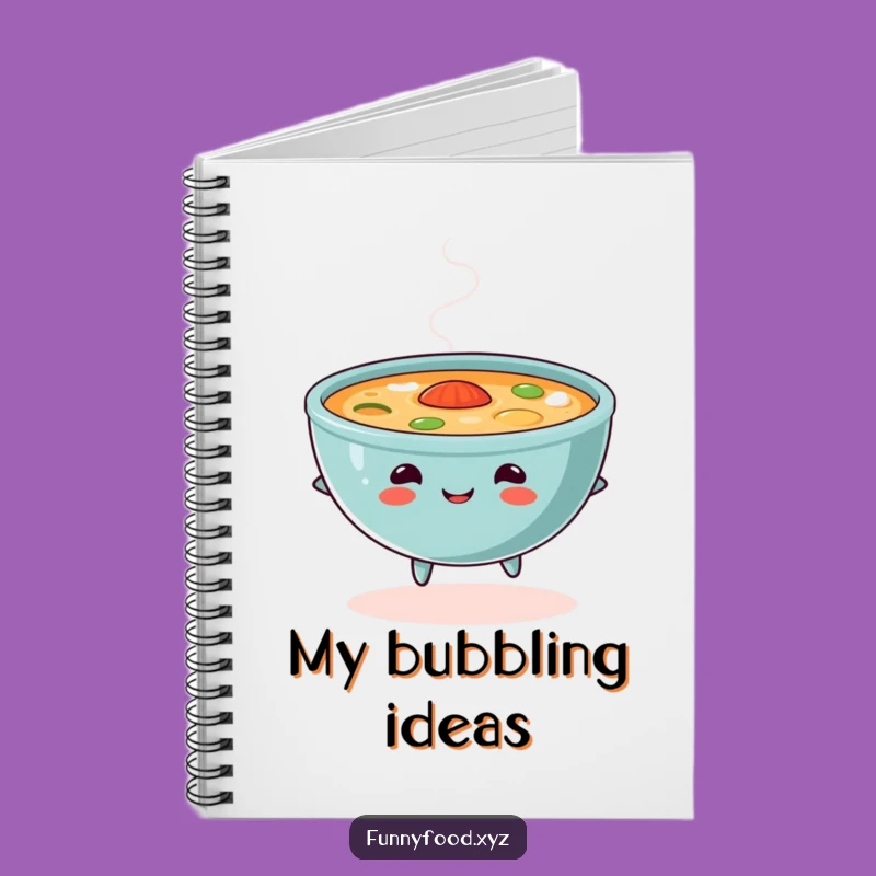 Funny Soup Skip Notebook: Journaling Comfort Design, Perfect Humorous Gift
