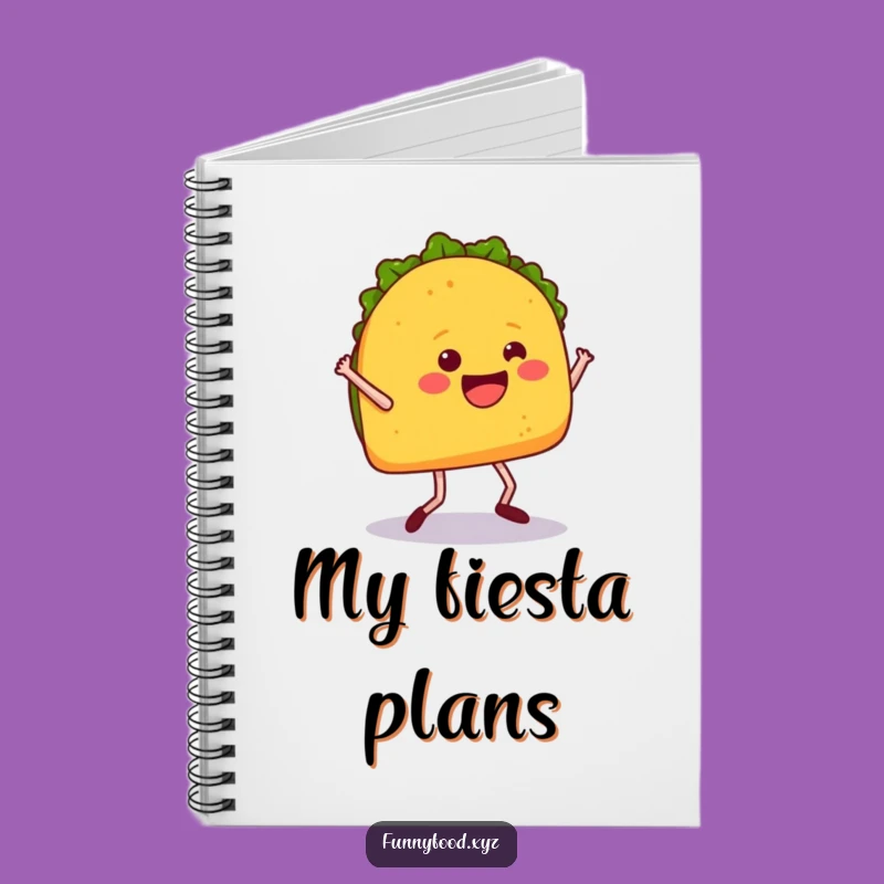 Funny Taco Dance Notebook: Jot Down Ideas with Flavor!