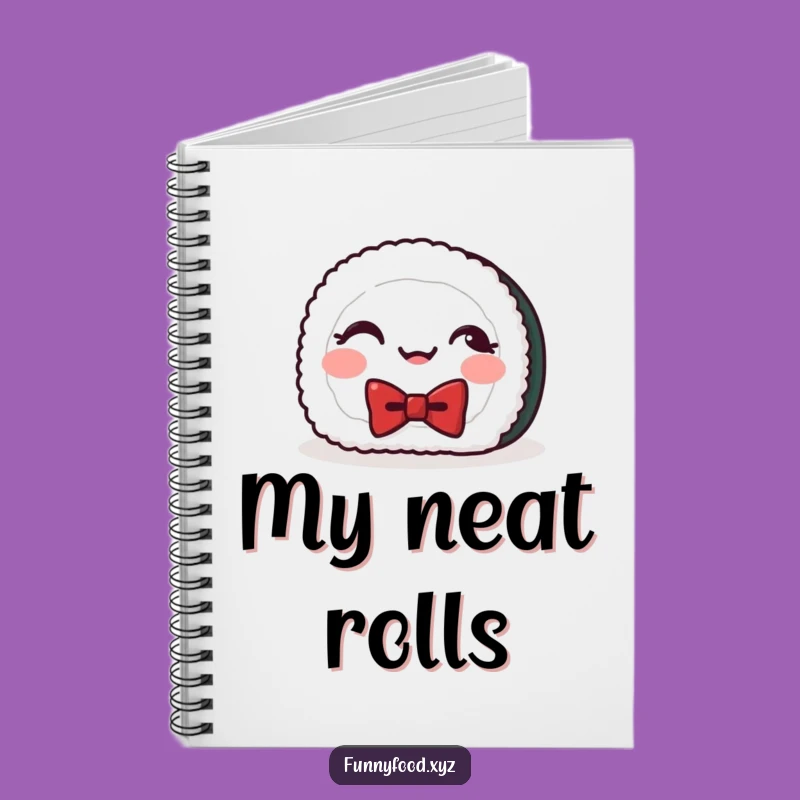 Funny Sushi Giggles Notebook: Jot Down Your Delicious Ideas