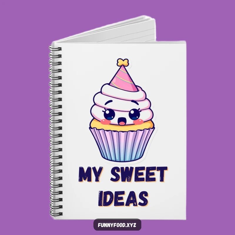 Funny Surprised Cupcake Notebook: Jot Down Ideas with This Hilarious Party Journal!
