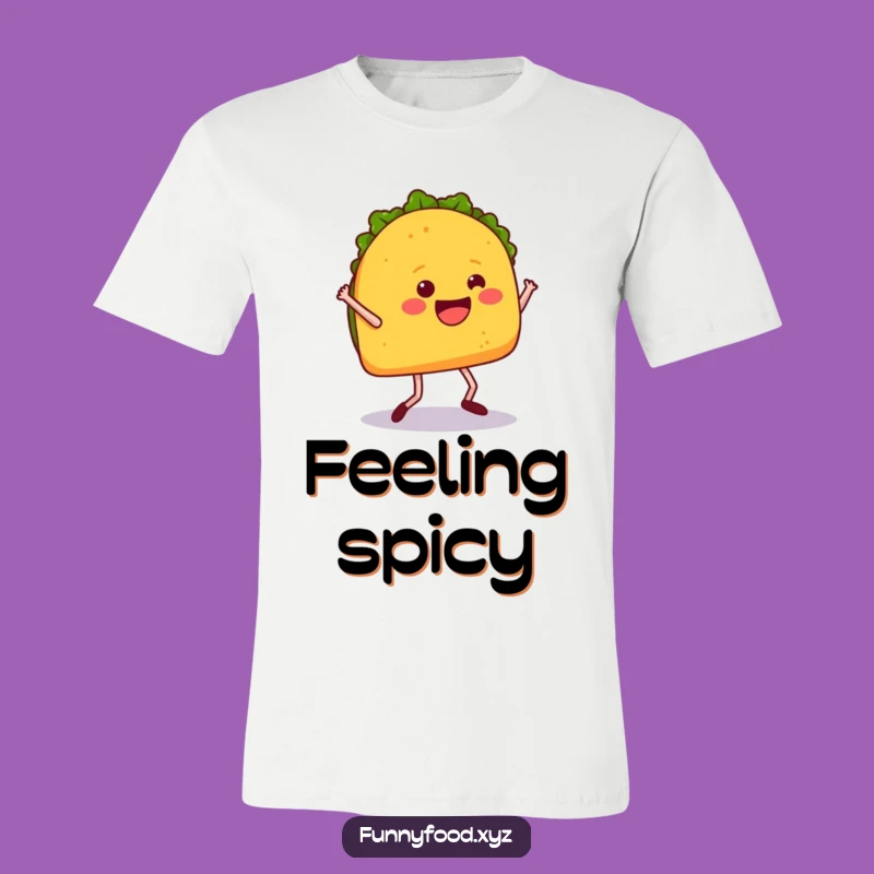 Funny Taco Dance T-Shirt: Fiesta Apparel for Food Lovers!