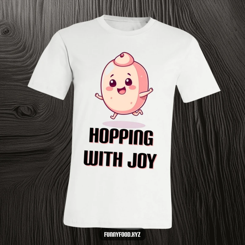 Funny candy piece t-shirt featuring a joyful candy mid-hop, perfect for casual wear and spreading cheerful vibes.