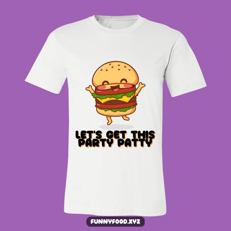 Funny Hamburger Dance T-Shirt: Wear the Joy of a Grooving Burger!