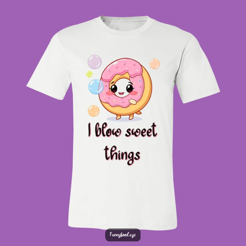 Funny Donut Bubbles T-Shirt - Wear Your Playful Side
