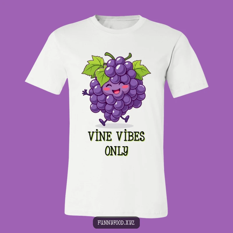Funny Grapes Dance Party T-Shirt - A Hilarious Tee for Fruit Lovers