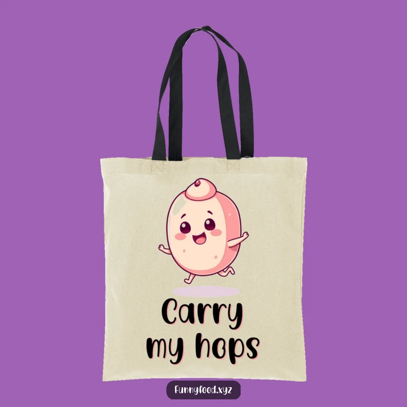 Funny Candy Hop Tote Bag: Stylish Accessory for Sweet Escapades