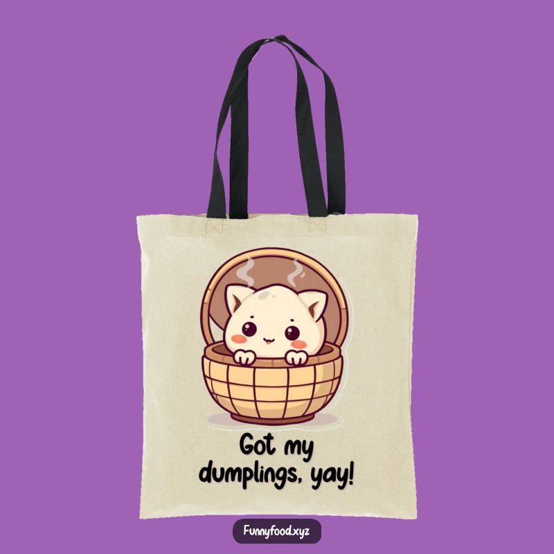 Funny Dumpling Tote Bag: Carry Your Curiosity and Essentials